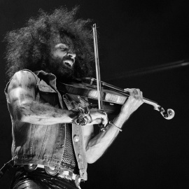 Ara Malikian al seu concert a les Nits del Fòrum, d'aquest dijous 2 de setembre.