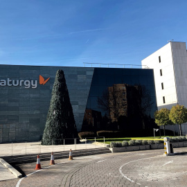 Edificio de la sede de Naturgy en Madrid. E.P./Eduardo Parra