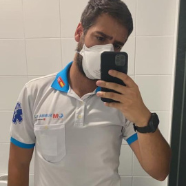 Jorge Prieto. Foto de Instagram @emergencia_112