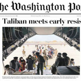 Portada de 'The Washington Post'