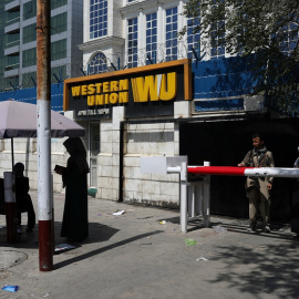 Sede de Western Union en Kabul.