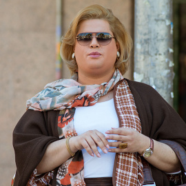 Brays Efe interpretando a Paquita Salas. / NETFLIX