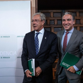 Rogelio Velasco y Elías Bendodo.