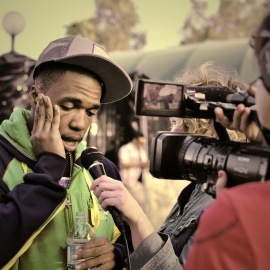 Una imatge del documental 'It’s yours: a story of Hip Hop and the Internet', que s'emet al festival.