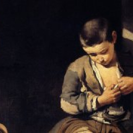 Murillo y la tradición española de idealizar a los pobres en los cuadros para "acercarlos" a Dios