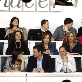 Vista general de los integrantes de la Comisión Ejecutiva Federal del PSOE al inicio de la reunión del Comité Federal del PSOE el pasado 22 de Mayo/ EFE