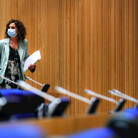 La ministra de Hacienda, María Jesús Montero, presentó este miércoles en el Congreso los Presupuestos Generales del Estado de 2021.