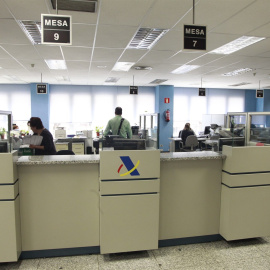 Oficina de la Agencia Tributaria. EUROPA PRESS