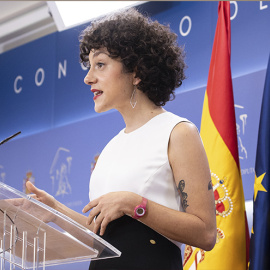 La diputada Aina Vidal este martes en el Congreso de los Diputados - Alejandro Martínez Vélez / Europa Press