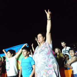 El día "D" fue el pasado 22 de febrero, cuando una multitud se echó a la calle. Karim Toulieb