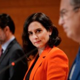 Ayuso diseña su campaña rodeada de 'aguirristas' para atraer al votante ultra