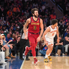 Ricky Rubio durante el partido contra los Knicks. REUTERS