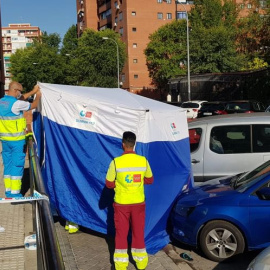 Imagen cedida por 112 Comunidad de Madrid