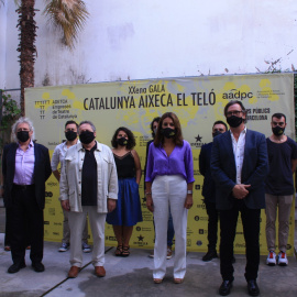 Presentació de la gala 'Catalunya aixeca el teló', que marca l'inici de la temporada teatral.