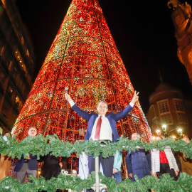 Encendido de las luces de Navidad en Vigo