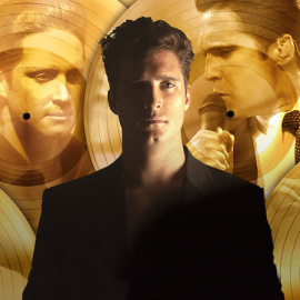 Un instante en la serie de Luis Miguel de Netflix.