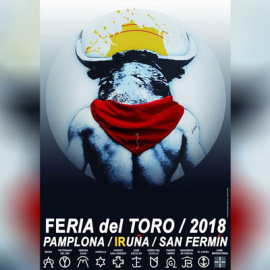 Cartel taurino de San Fermín
