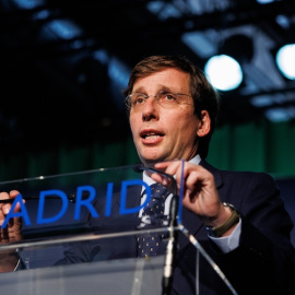 El alcalde de Madrid, José Luis Martínez-Almeida, presenta la programación cultural y de ocio para esta Navidad.- Alejandro Martínez Vélez / Europa Press