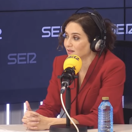 Isabel Díaz Ayuso en el programa La Ventana de Madrid, emitido este lunes 10 de enero de 2022.
