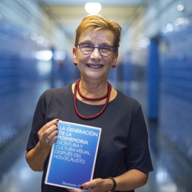 La teórica estadounidense Marianne Hirsch estuvo en el congreso de la Memory Studies Association en Madrid para hablar de Posmemoria. Foto: Ignacio Izquierdo