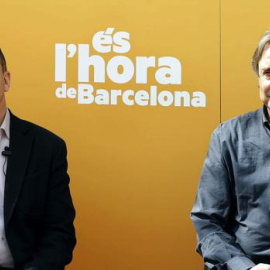 Puigcorbé, junto a Bosch en 2015. EFE