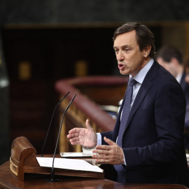 Rafael Hernando, en 2018, cuando era portavoz del PP en el Congreso.- Eduardo Parra / EP