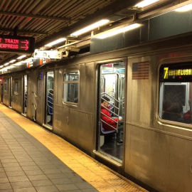 Fotografía del metro de Nueva York. / TWITTER