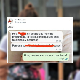 Imagen de la conversación de @soycamarero