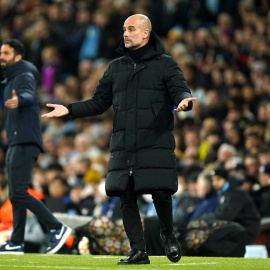 Pep Guardiola, entrenador del Manchester City. Mike Egerton/PA Wire/dpa/Europa Press
