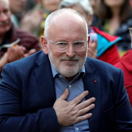 10/05/2019.- El vicepresidente de la Comsiión Europea, Frans Timmermans. EFE/EPA/Ronald Wittek