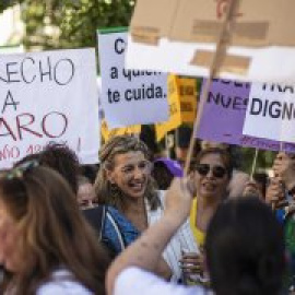 Las trabajadoras del hogar celebran su victoria: "Se acabó la esclavitud"