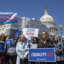 Imagen de archivo de Sarah McBride.