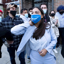 La congresista demócrata por Nueva York Alexandria Ocasio-Cortez.