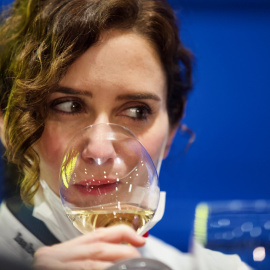 La presidenta de la Comunidad de Madrid, Isabel Díaz Ayuso. Cézaro De Luca / Europa Press.