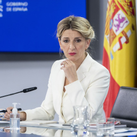 La vicepresidenta segunda y ministra de Trabajo y Economía Social, Yolanda Díaz. A.Ortega.POOL / Europa Press.