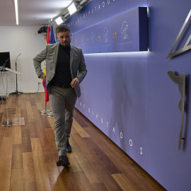 El portavoz de Esquerra Republicana (ERC) en el Congreso, Gabriel Rufián. Jesús Hellín / Europa Press.