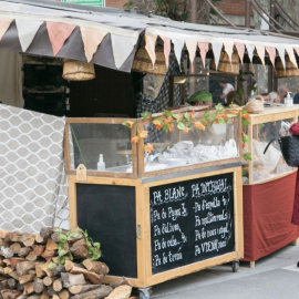 14-9-2023 Una de les parades de la Fira de Bandolers d'Alcover