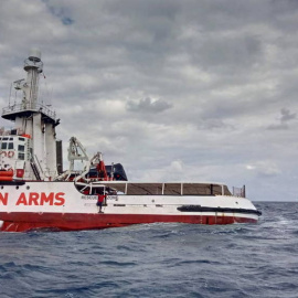 El buque español de Open Arms - Reuters