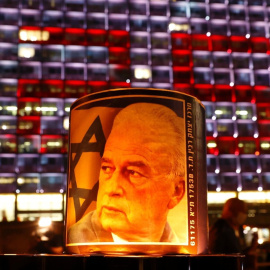 Conmemoración del 25 aniversario del asesinato del primer ministro israelí Yitzhak Rabin.