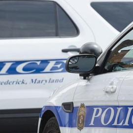 Coche de Policía de Frederick, Maryland.