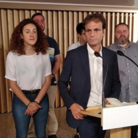 Jaume Asens en rueda de prensa. (EUROPA PRESS)