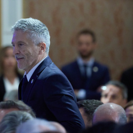 El ministro del Interior, Fernando Grande-Marlaska, durante un desayuno informativo de Forum Europa, a 12 de septiembre de 2024.