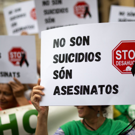 Movilización contra los desahucios, a 2 de julio de 2024.