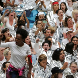 Protesta contra la política migratoria de "tolerancia cero" de Trump - REUTERS