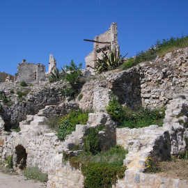 El casco urbano de Corbera d’Ebre, en Tarragona, quedó completamente destruido por los enfrentamientos de la batalla del Ebro.