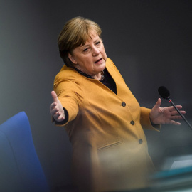 La canciller alemana, Angela Merkel, este miércoles