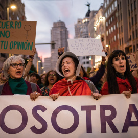 Manifestación en Madrid en defensa del derecho al aborto, a 28 de septiembre de 2022.