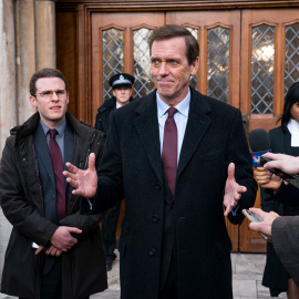 Hugh Laurie en 'Roadkill'.