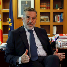 El consejero en funciones de Justicia e Interior de la Comunidad de Madrid, Enrique López, en una imagen de archivo.