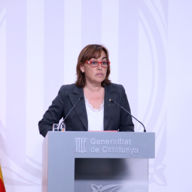 17/09/2024 - La portaveu del Govern, Sílvia Paneque, en la roda de premsa d'aquest dimarts.